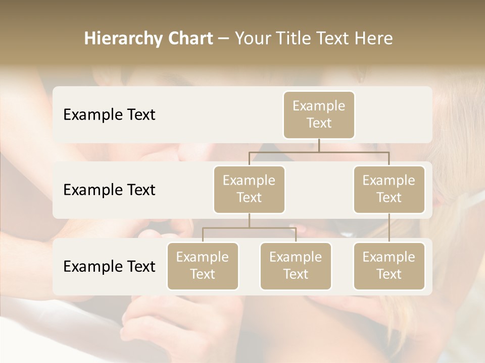 Togetherness Portrait Young PowerPoint Template