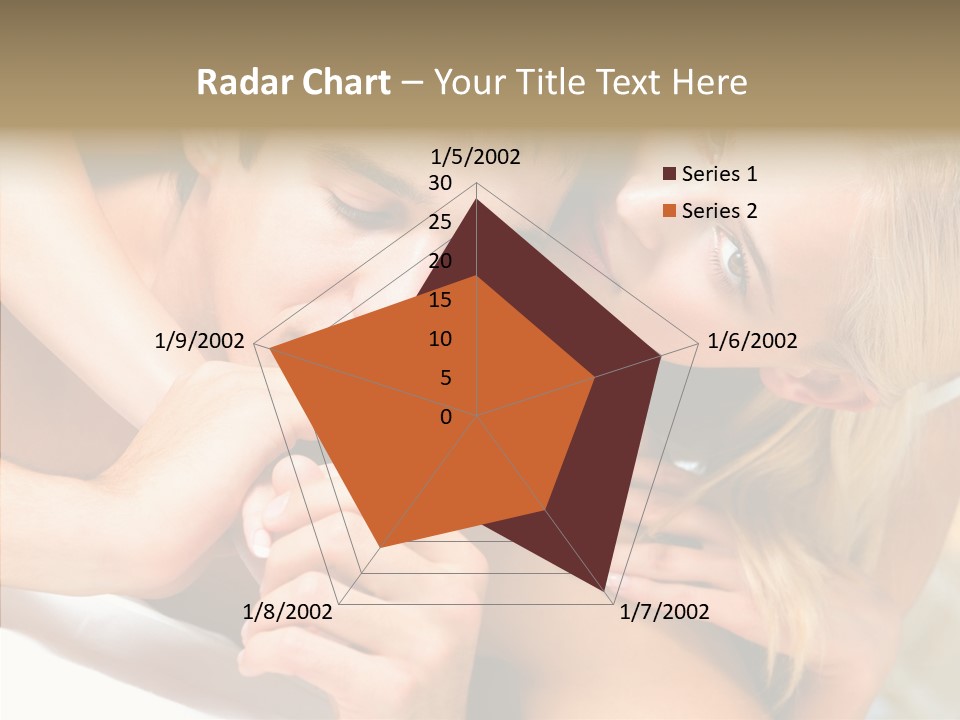Togetherness Portrait Young PowerPoint Template