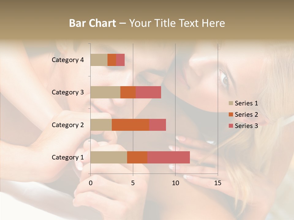 Togetherness Portrait Young PowerPoint Template