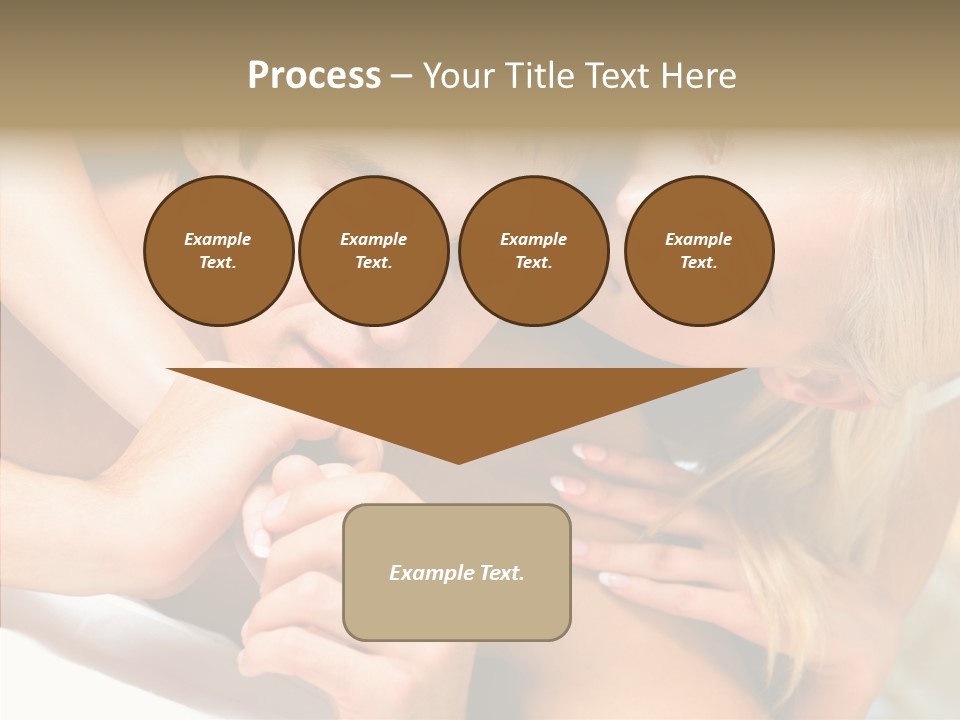 Togetherness Portrait Young PowerPoint Template