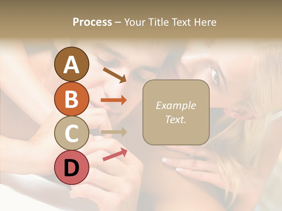 Togetherness Portrait Young PowerPoint Template