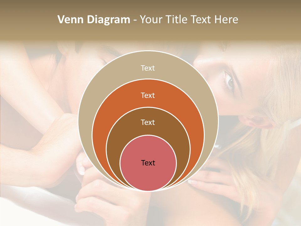 Togetherness Portrait Young PowerPoint Template