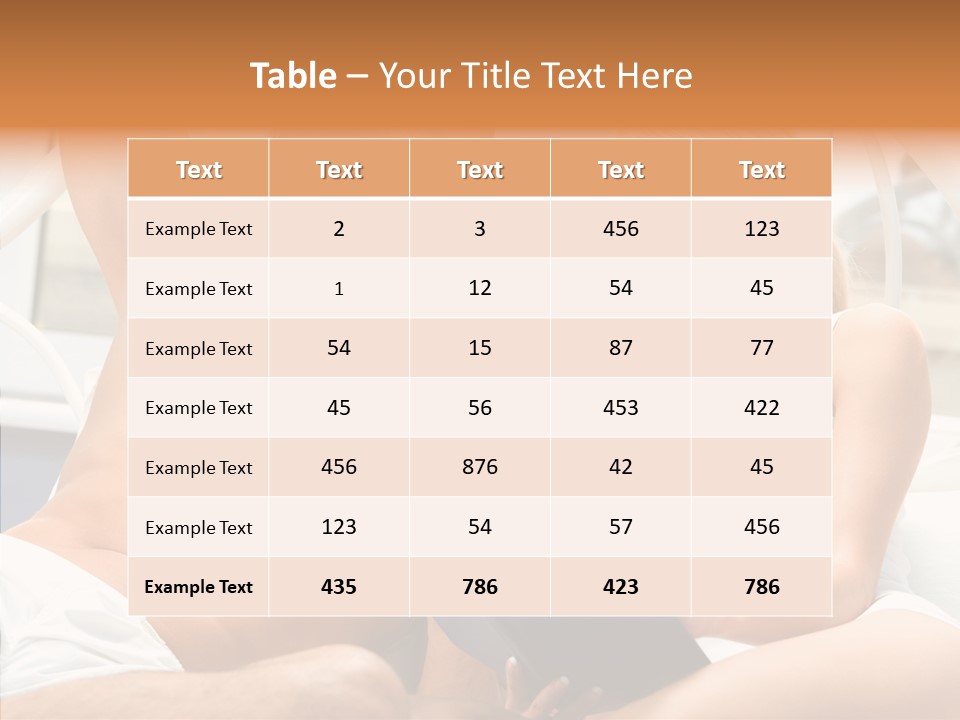 Woman Male Happy PowerPoint Template