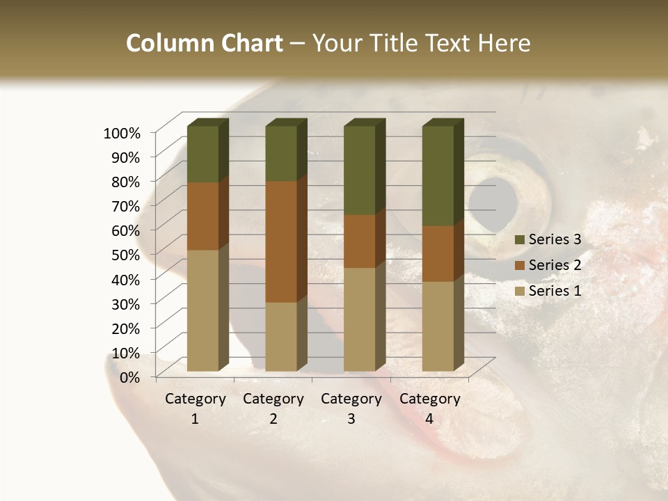Nutrition Meat Fin PowerPoint Template
