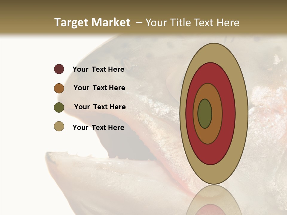 Nutrition Meat Fin PowerPoint Template