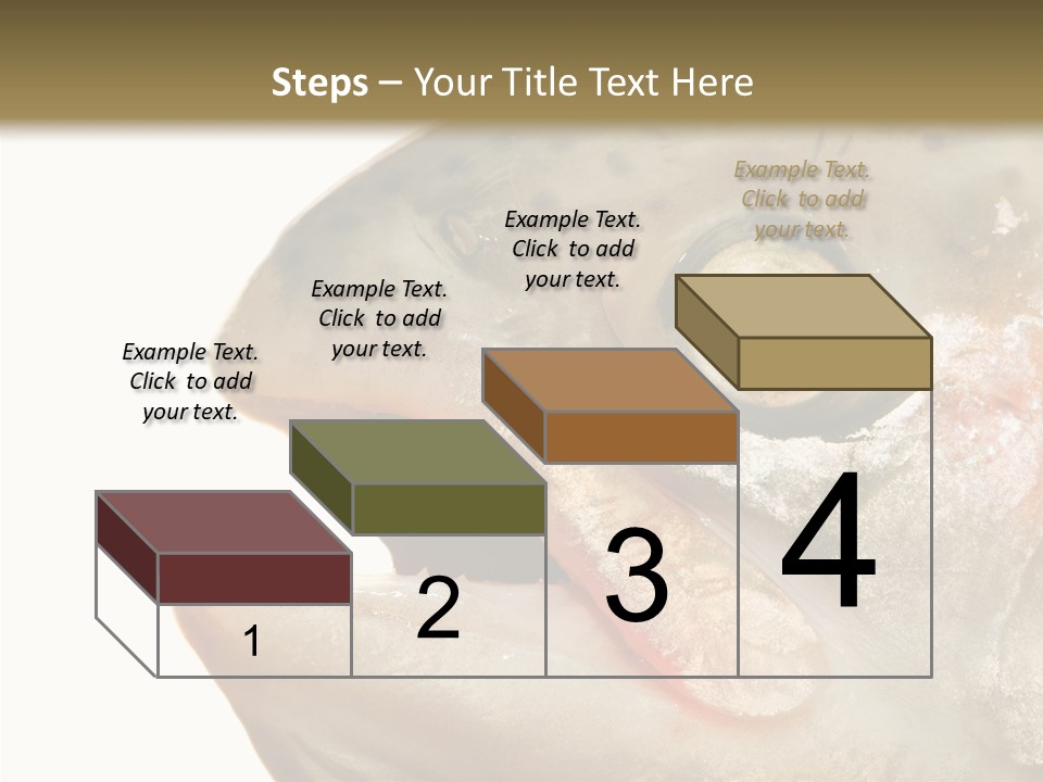 Nutrition Meat Fin PowerPoint Template