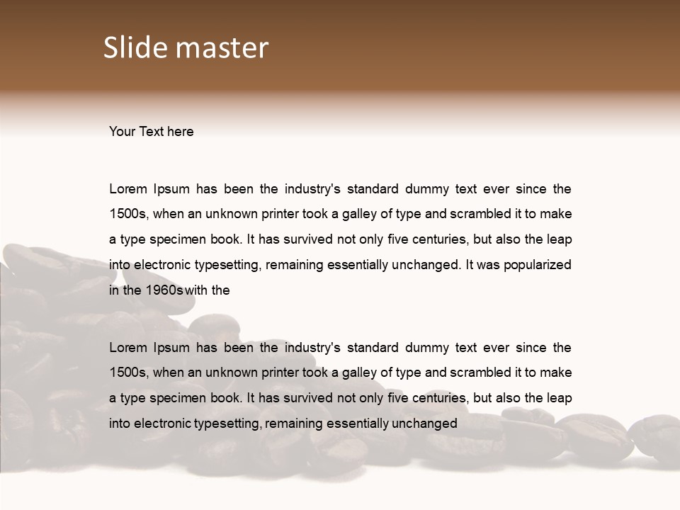 Roasted Whole Break PowerPoint Template