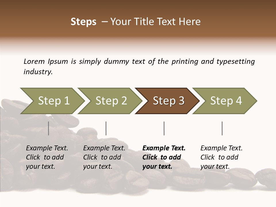 Roasted Whole Break PowerPoint Template