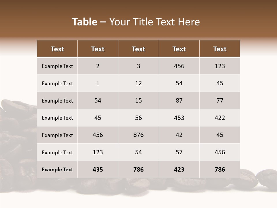 Roasted Whole Break PowerPoint Template