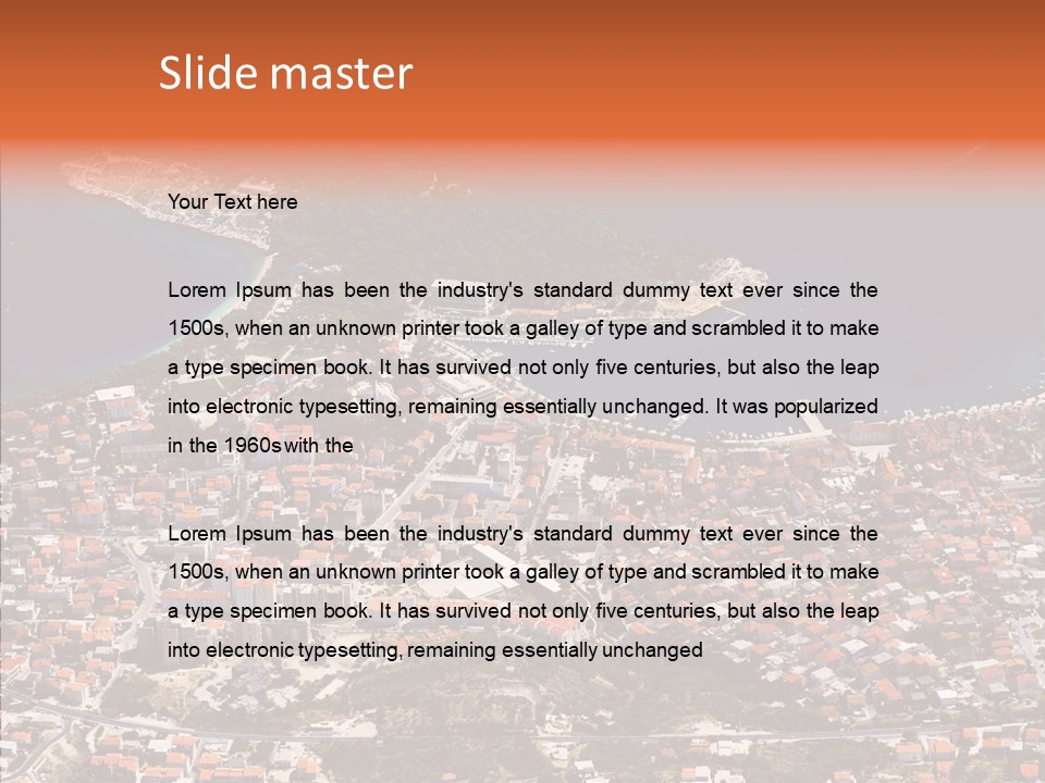 Ocean Sea Riviera PowerPoint Template