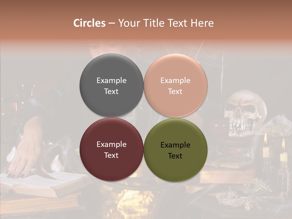 Evil Sorceress Bad PowerPoint Template