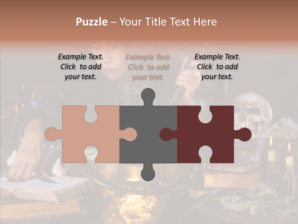 Evil Sorceress Bad PowerPoint Template