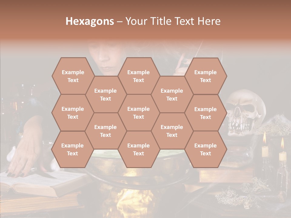 Evil Sorceress Bad PowerPoint Template