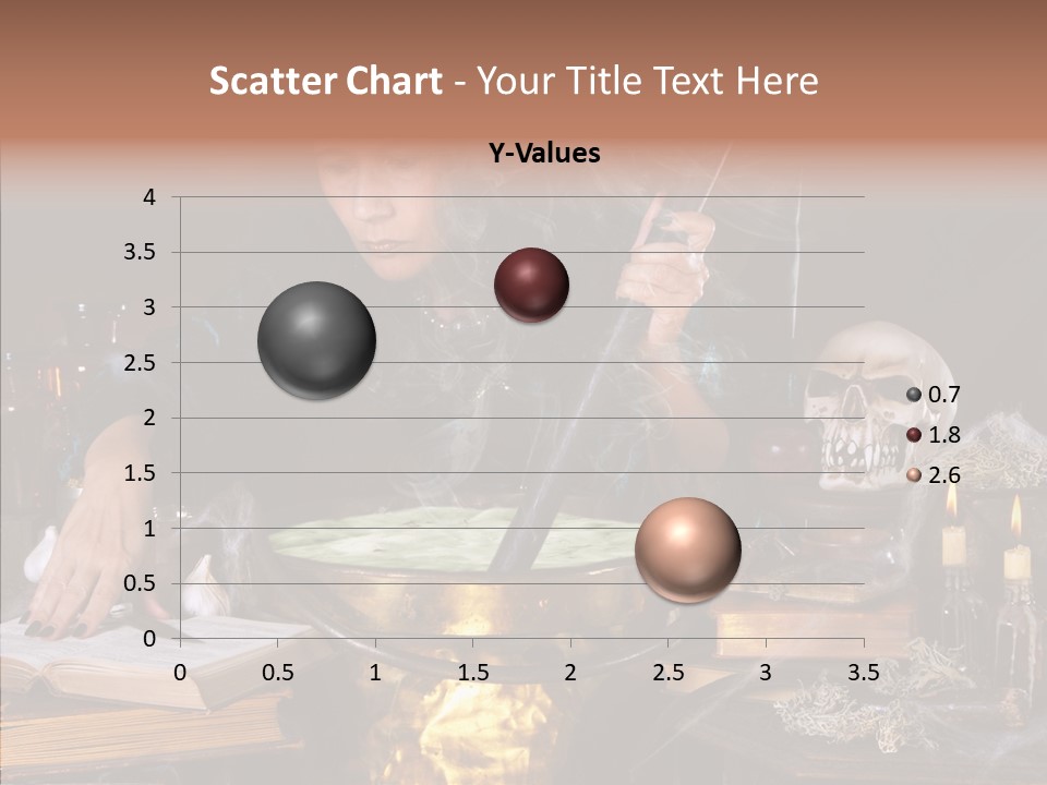 Evil Sorceress Bad PowerPoint Template