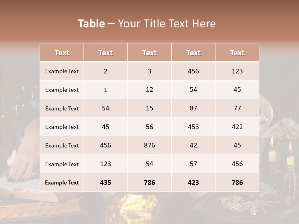 Evil Sorceress Bad PowerPoint Template