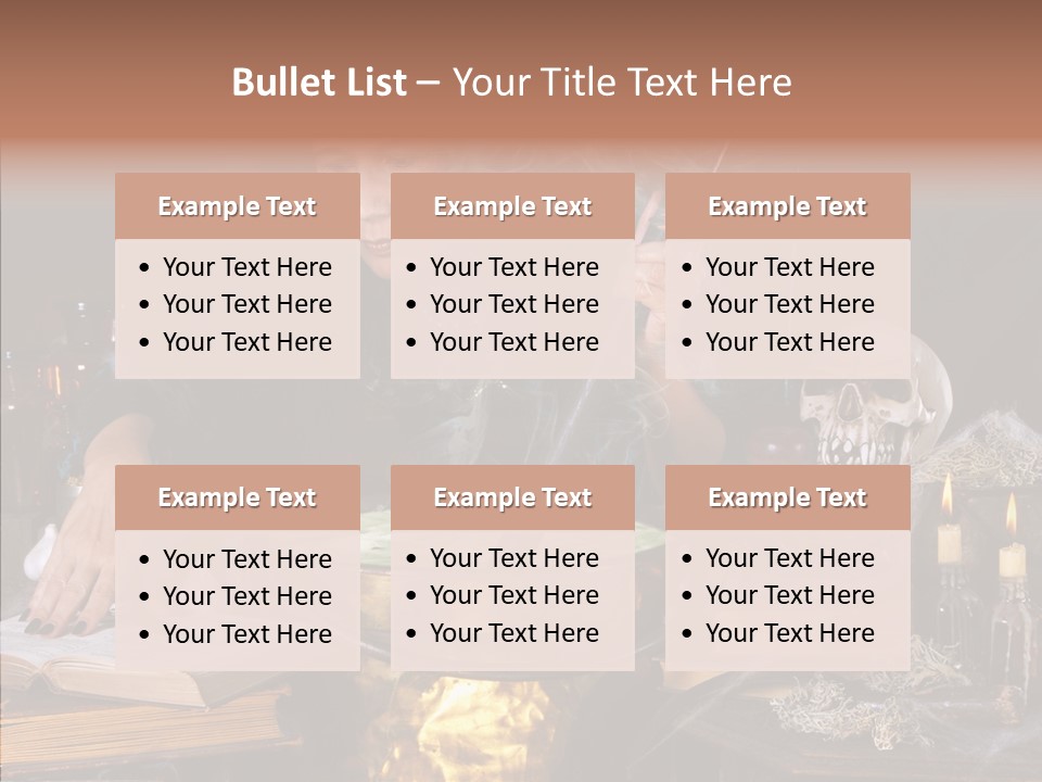 Evil Sorceress Bad PowerPoint Template