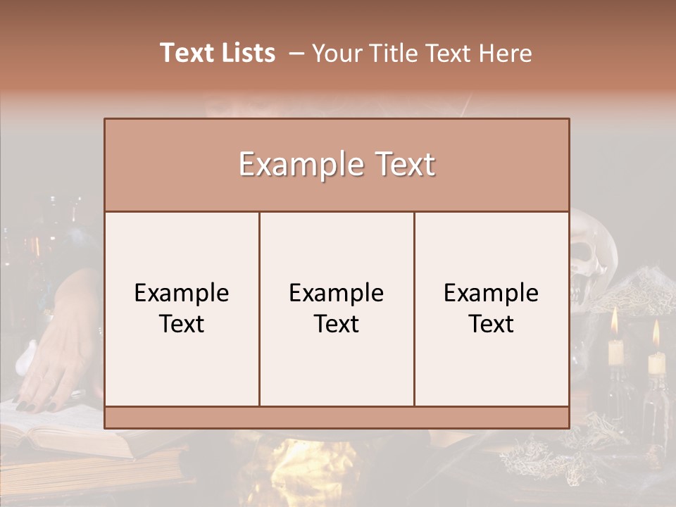 Evil Sorceress Bad PowerPoint Template