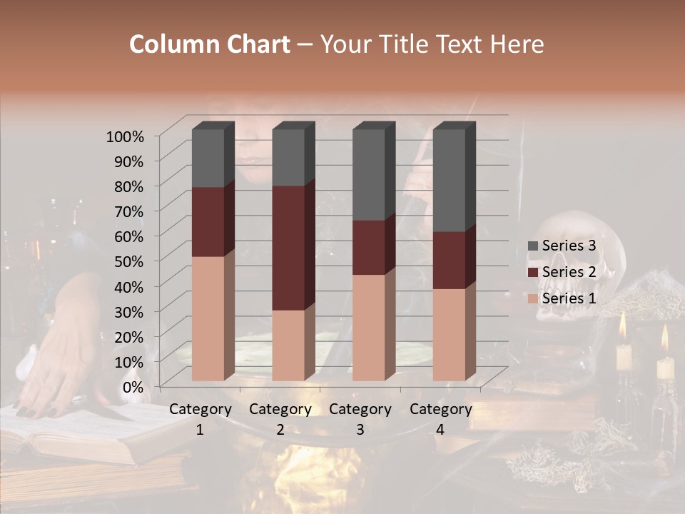 Evil Sorceress Bad PowerPoint Template