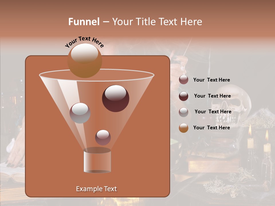 Evil Sorceress Bad PowerPoint Template