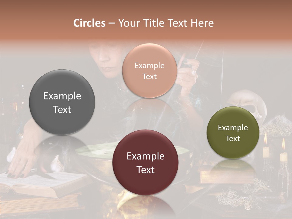 Evil Sorceress Bad PowerPoint Template