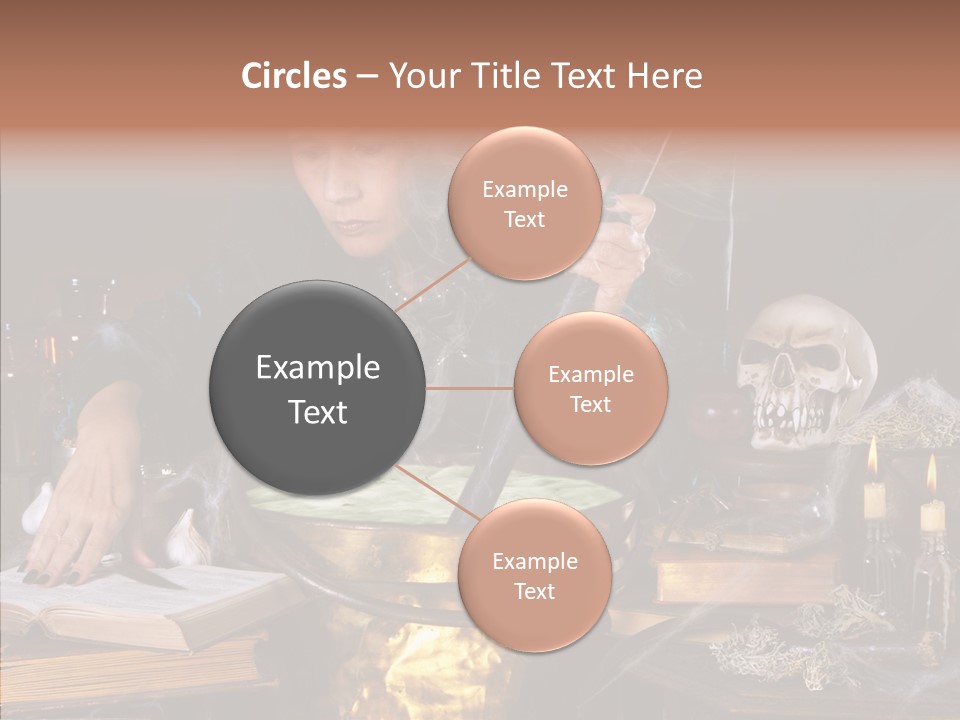 Evil Sorceress Bad PowerPoint Template