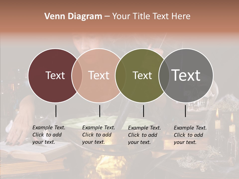 Evil Sorceress Bad PowerPoint Template