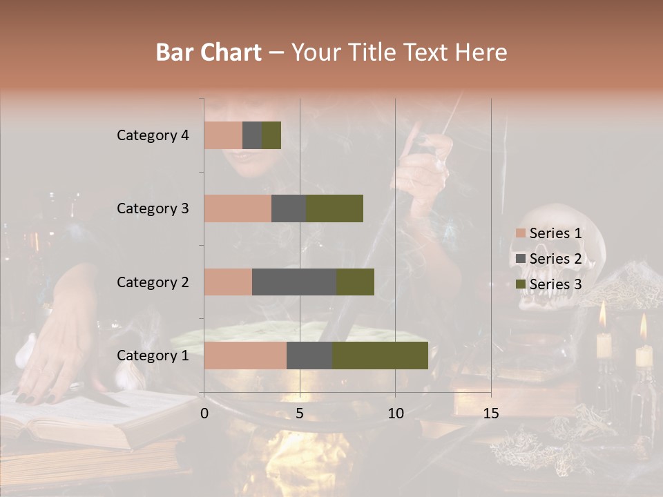 Evil Sorceress Bad PowerPoint Template