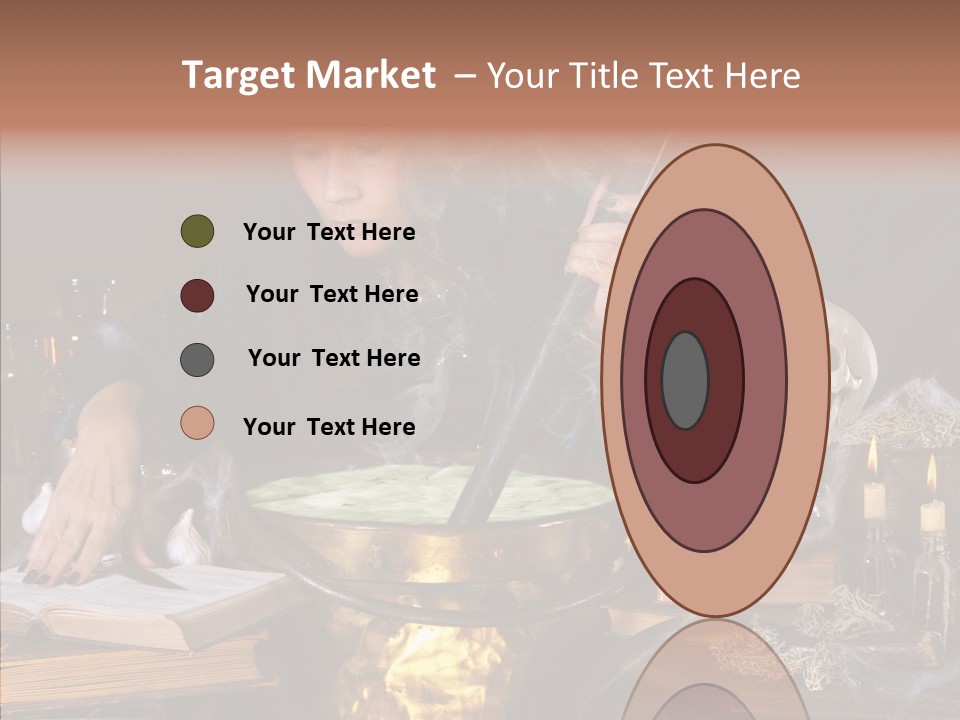 Evil Sorceress Bad PowerPoint Template