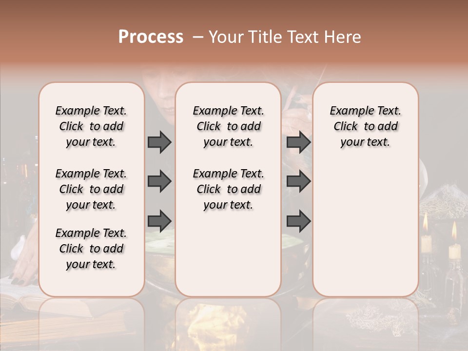 Evil Sorceress Bad PowerPoint Template