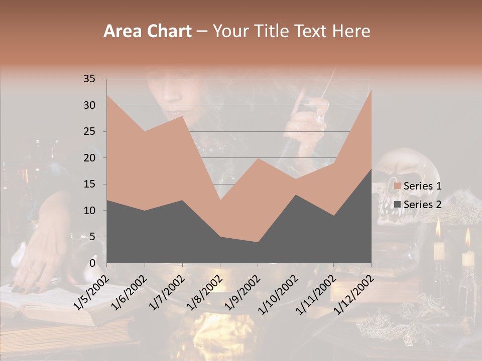 Evil Sorceress Bad PowerPoint Template