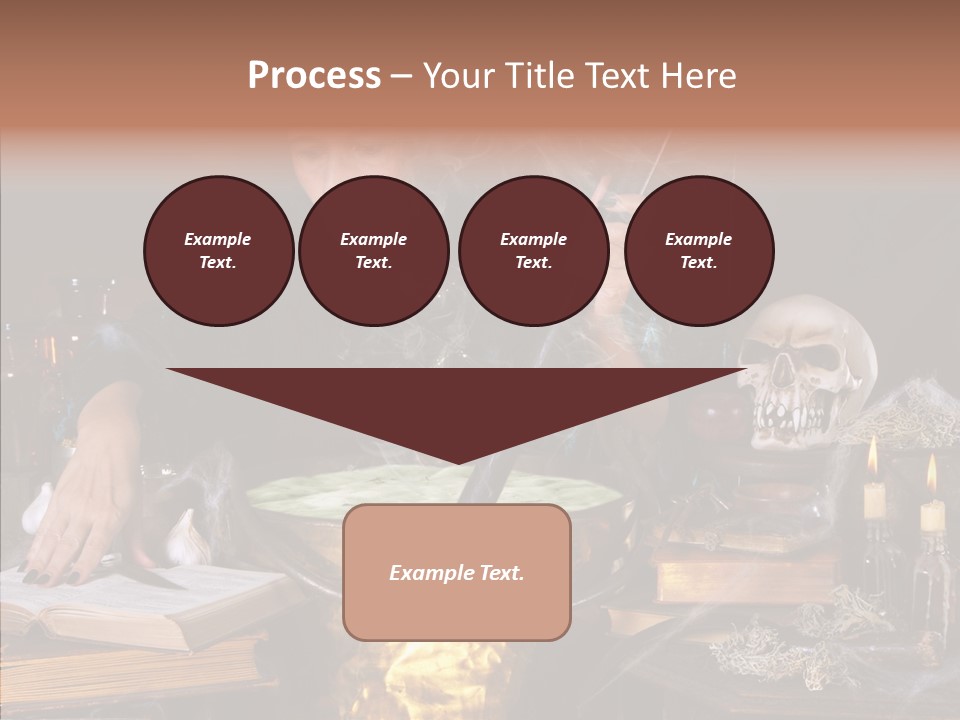 Evil Sorceress Bad PowerPoint Template