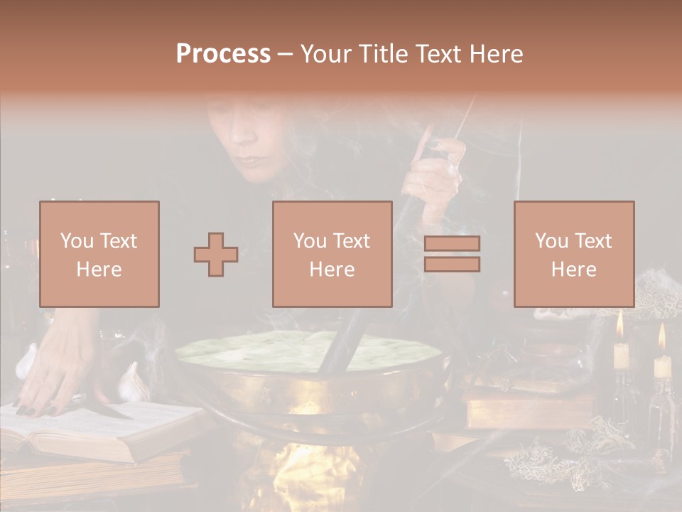 Evil Sorceress Bad PowerPoint Template