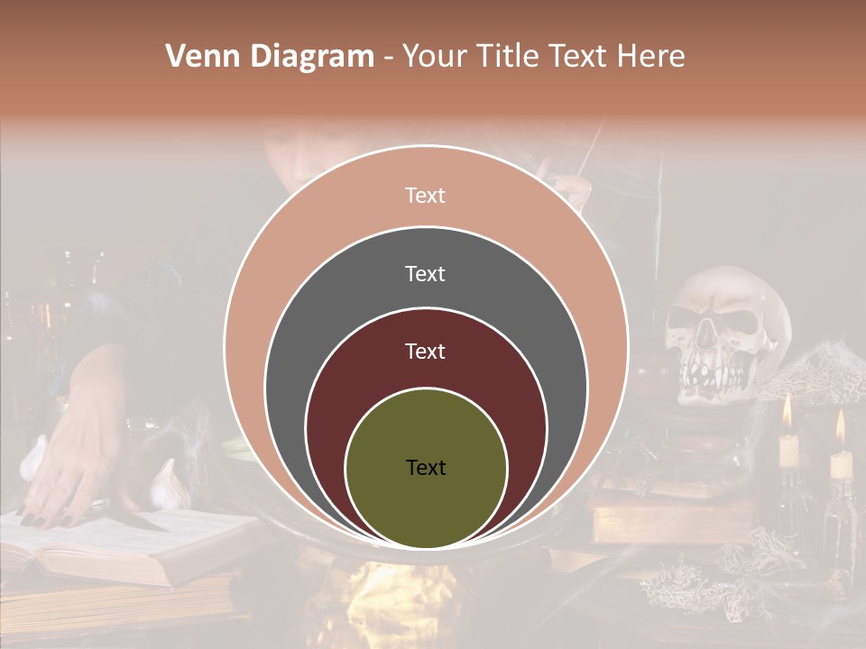 Evil Sorceress Bad PowerPoint Template