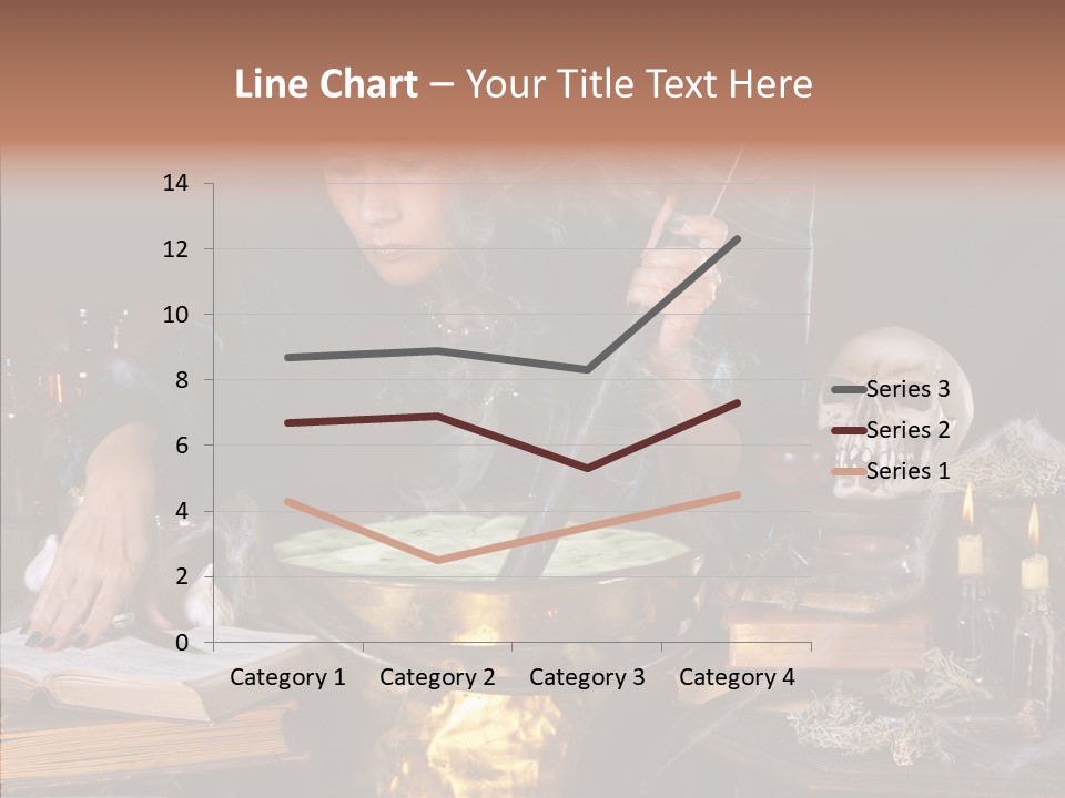 Evil Sorceress Bad PowerPoint Template