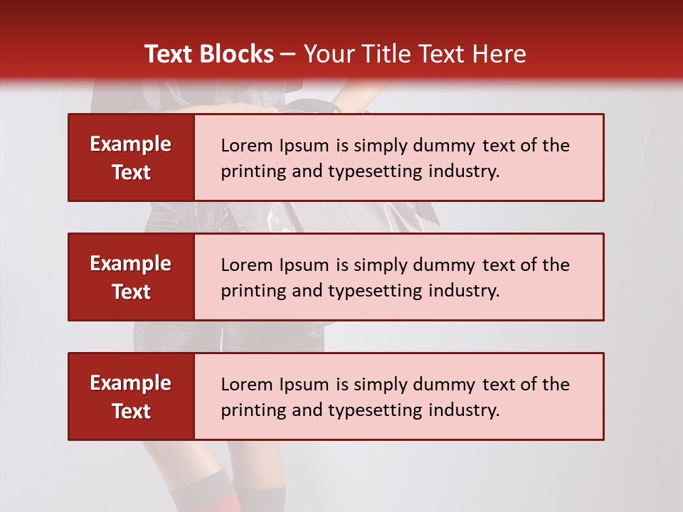 People Light Glamour PowerPoint Template