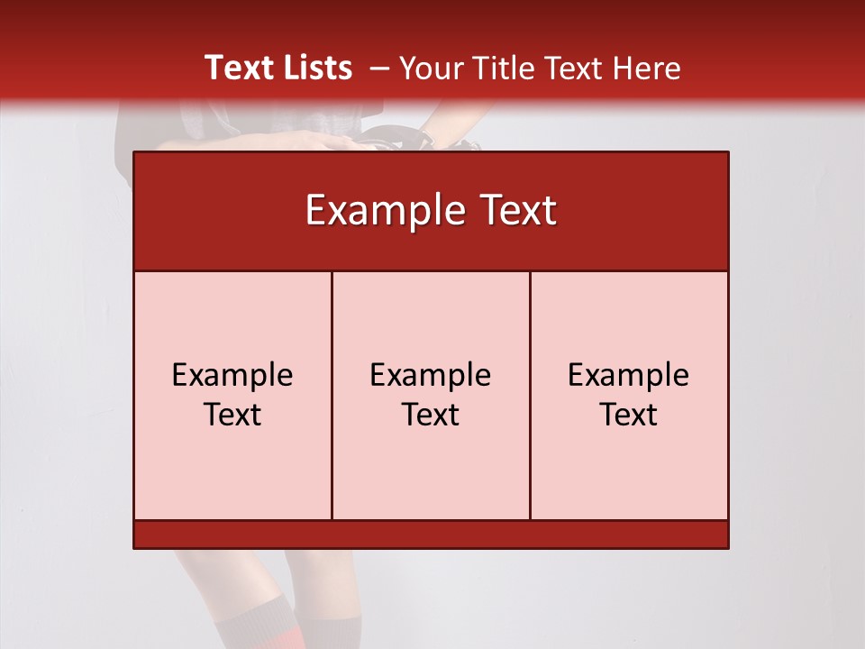 People Light Glamour PowerPoint Template