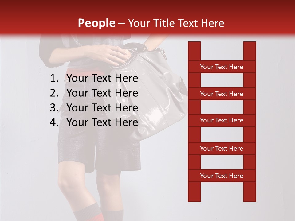 People Light Glamour PowerPoint Template