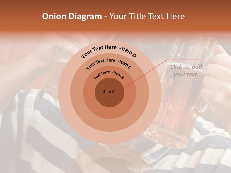 Portrait Beverage Pain PowerPoint Template