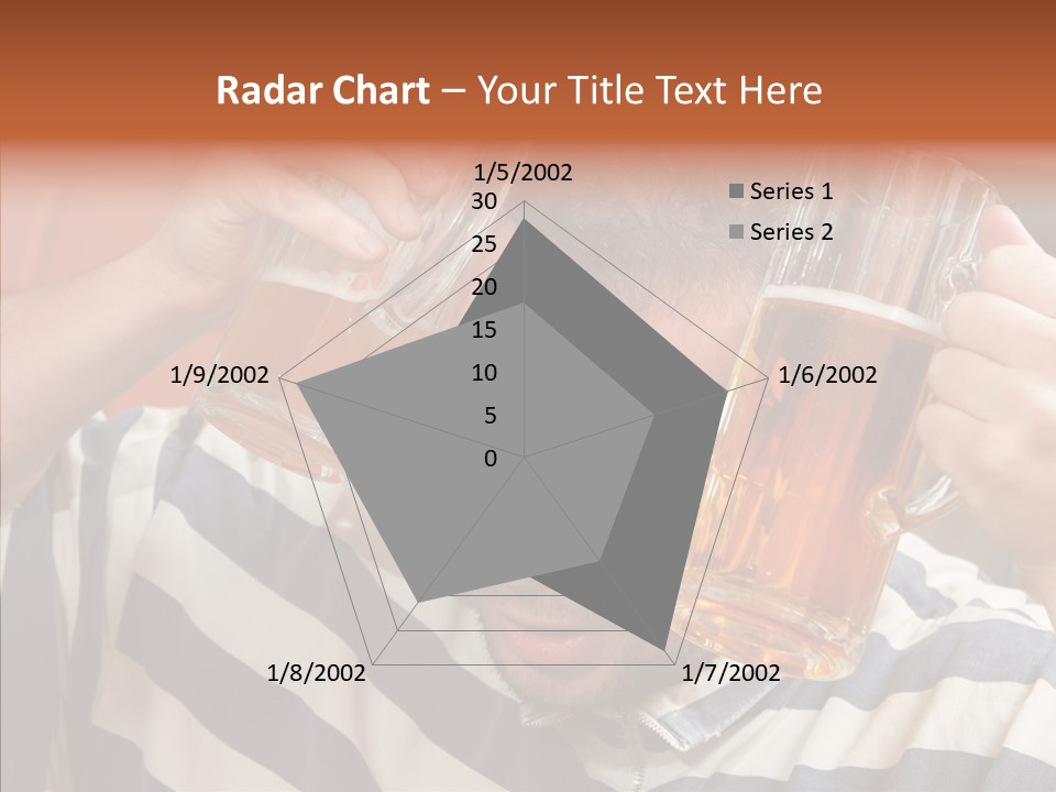 Portrait Beverage Pain PowerPoint Template
