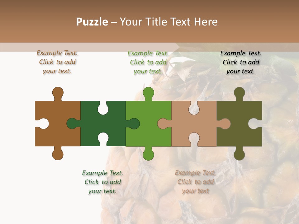 Appetizing Caribbean Nutrition PowerPoint Template