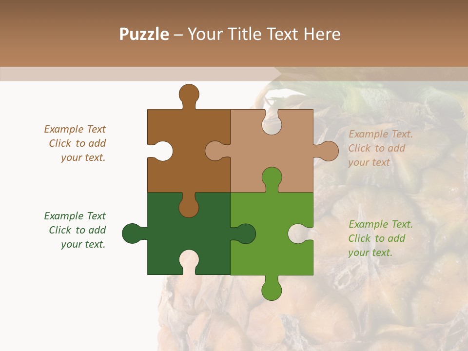 Appetizing Caribbean Nutrition PowerPoint Template