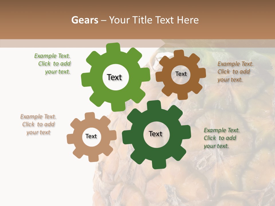 Appetizing Caribbean Nutrition PowerPoint Template