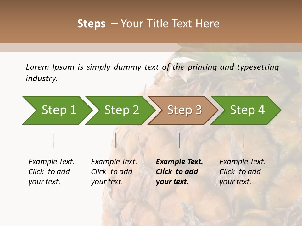 Appetizing Caribbean Nutrition PowerPoint Template