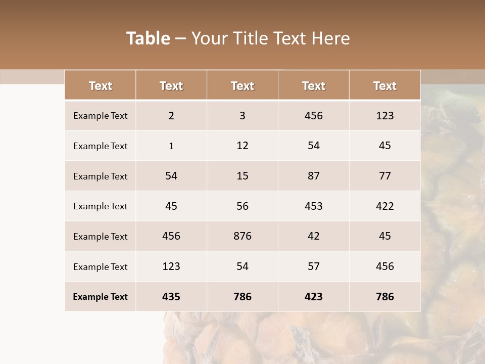 Appetizing Caribbean Nutrition PowerPoint Template