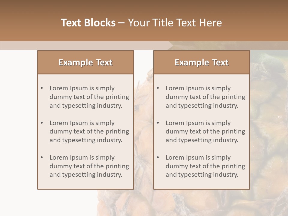 Appetizing Caribbean Nutrition PowerPoint Template