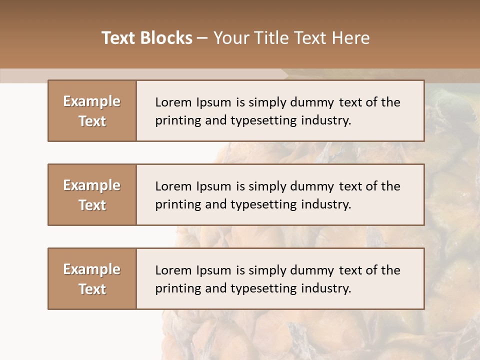 Appetizing Caribbean Nutrition PowerPoint Template