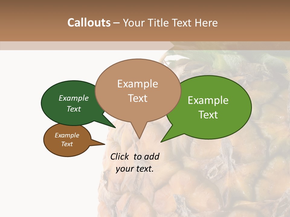 Appetizing Caribbean Nutrition PowerPoint Template