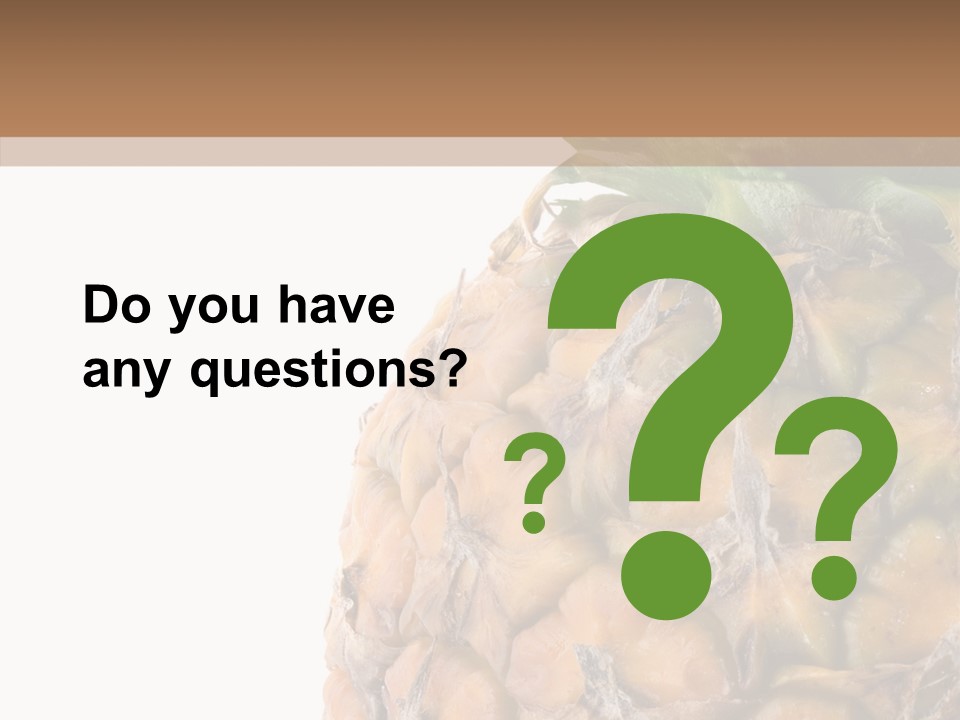 Appetizing Caribbean Nutrition PowerPoint Template