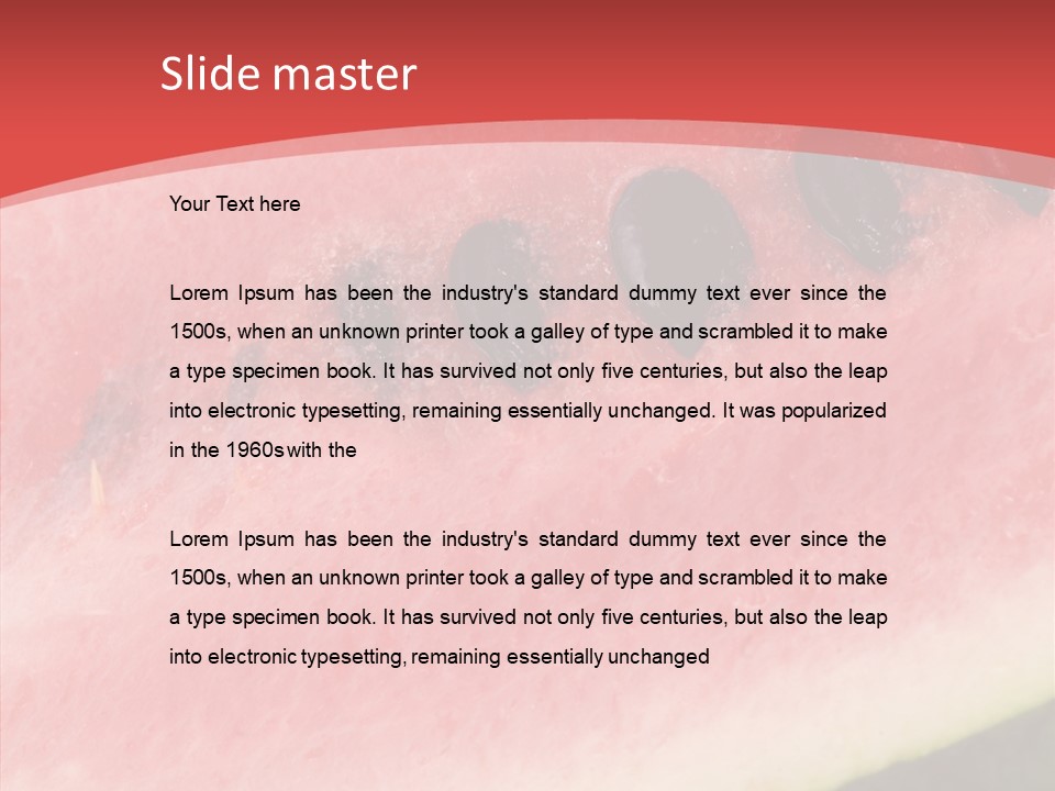 Diet Pumpkin Organic PowerPoint Template