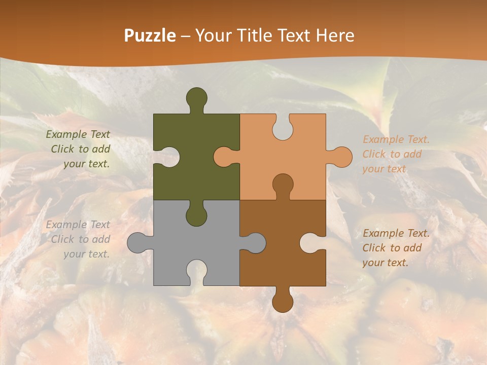 Food Tropical Ripe PowerPoint Template